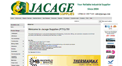 Desktop Screenshot of jacage.co.za